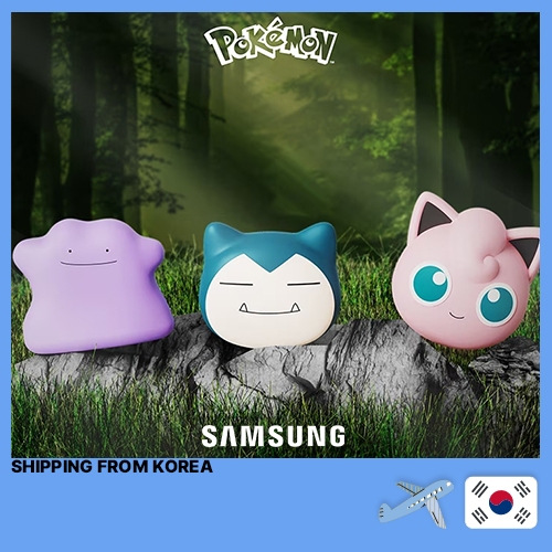 SAMSUNG Galaxy buds Pokemon Jigglypuff Snorlax Ditto Case for Buds 2 / Buds Pro / Buds Live 100% authentic with FREEBIES