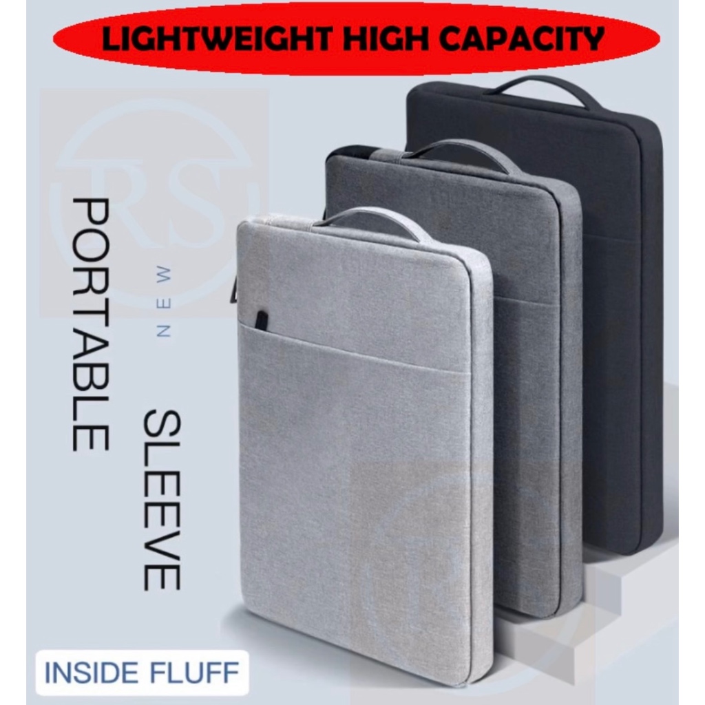 ❤Premium handled laptop casing❤Waterproof Laptop bag sleeve Shockproof ❤SG Seller❤