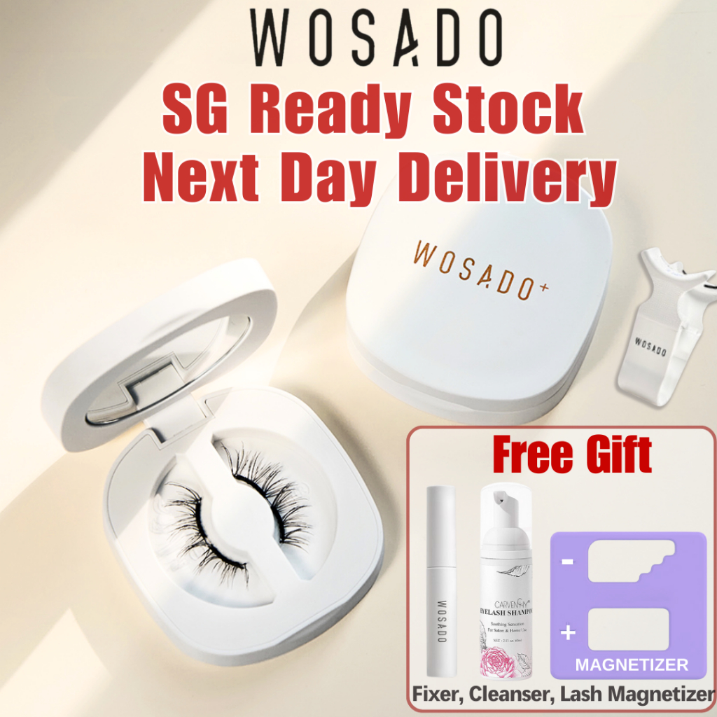 WOSADO【SG OFFICIAL】Magnetic False Eyelash Lash False Eyelash